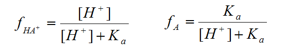 Fractional speciation equations